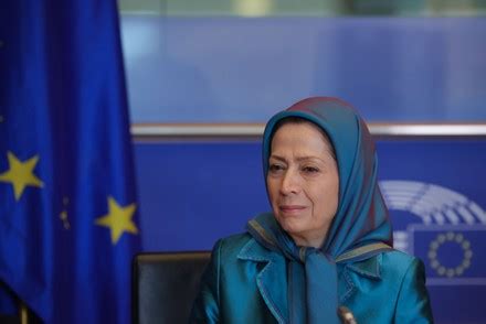 National Council Resistance Iran Presidentelect Maryam Editorial Stock