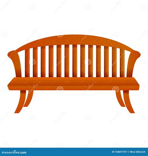 Park Bench Icon Cartoon Style Stock Vector Illustration Of Seat Business 168697707