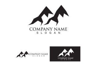 Mountain Landscape Logo Vector Graphic by Alby No · Creative Fabrica