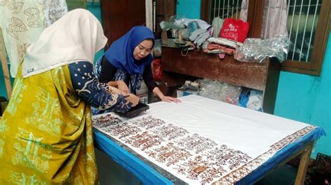 Pengrajin Batik Di Kemang Ciptakan Motif Khas Bogor