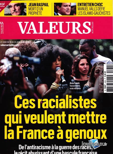 Valeurs Actuelles N 4360 Abonnement Valeurs Actuelles Abonnement