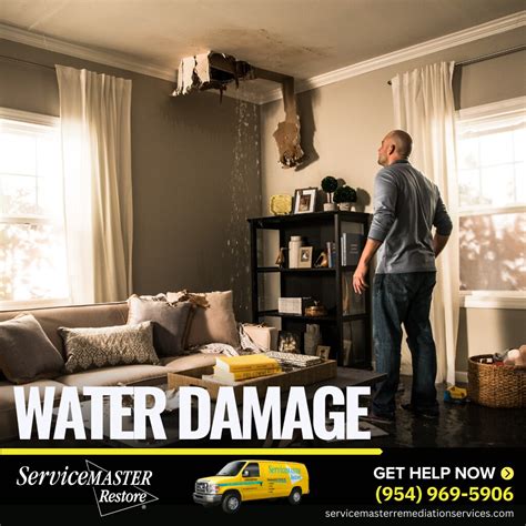 Water Damage Restoration By Servicemaster Remediation Serv Flickr