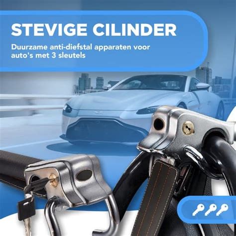 Stuurslot Autobeveiliging Stoplock Auto Camper Universeel