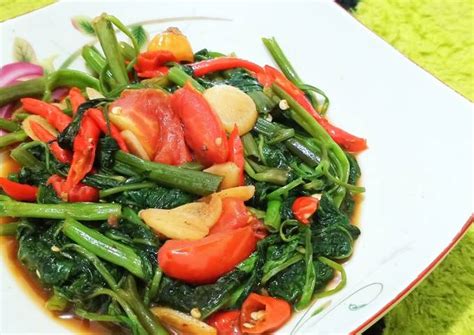 Resep Tumis Kangkung Belacan Tumis Kangkung Terasi Cah Kangkung