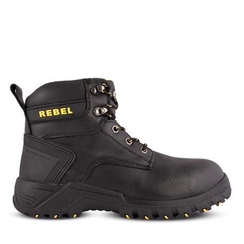 Rebel Havoc Boot Black Rebel Safety Gear