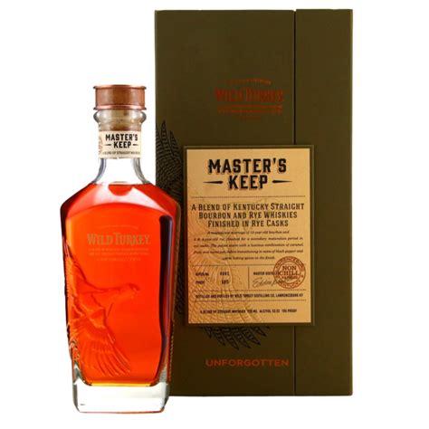 Wild Turkey Old Masters Keep Unforgotten Bourbon Rye Batch 1 The