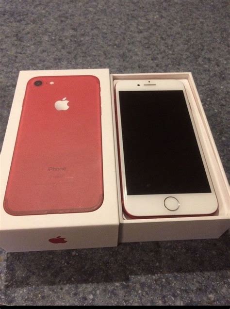 Apple iPhone 7 (PRODUCT)RED - 128GB - (Verizon) A1778 original box ...