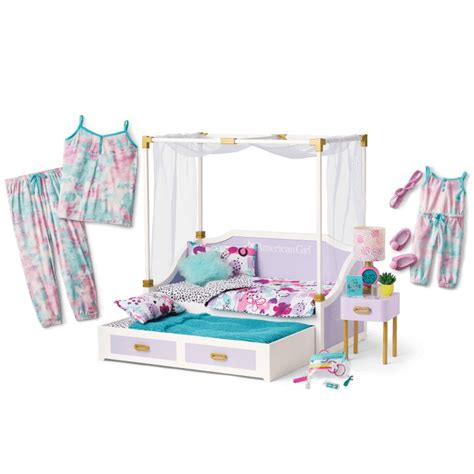 Doll Beds & Doll Home Furniture | American Girl | Doll beds, Doll ...