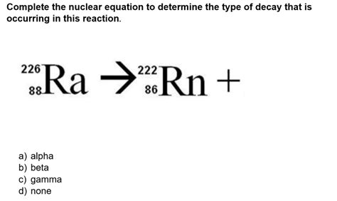 Gamma Decay Equation