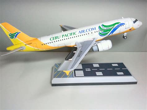 Airbus A320 Cebu Pacific Papercraft Papercraft Paradise Papercrafts