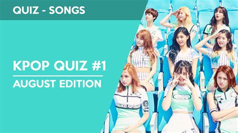 Kpop Challenge 1 Can You Guess All The 2016 Songs Youtube