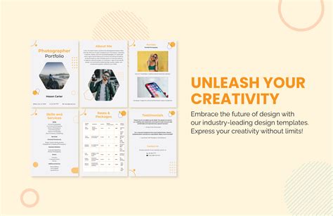 Portfolio Design Template in Word, Pages, PDF - Download | Template.net