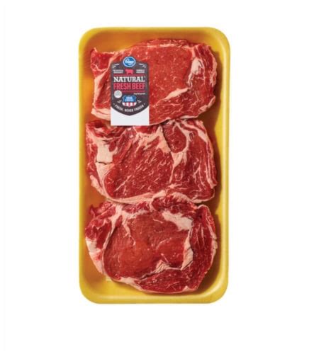 Beef Choice Boneless Ribeye Steak Value Pack About 3 Steaks Per Pack