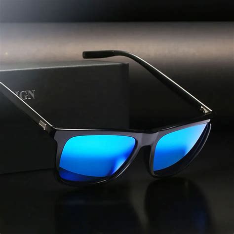 Polarized High Fashion Quality Men Sunglasses Women Square Brand