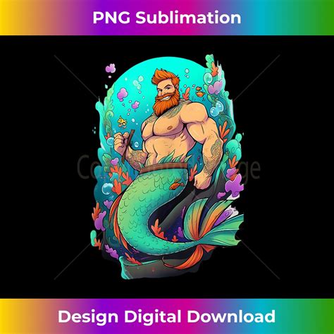 LGBTQ Transgender Gay Muscle Daddy Bear Mermaid Gay Merman T Inspire Uplift