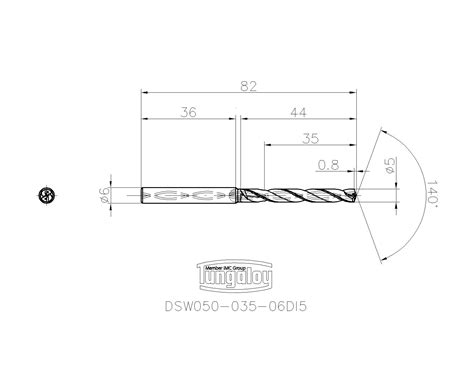 DSW DI5 DSW050 035 06DI5 6154619 Tungaloy Cutting Tools Metal