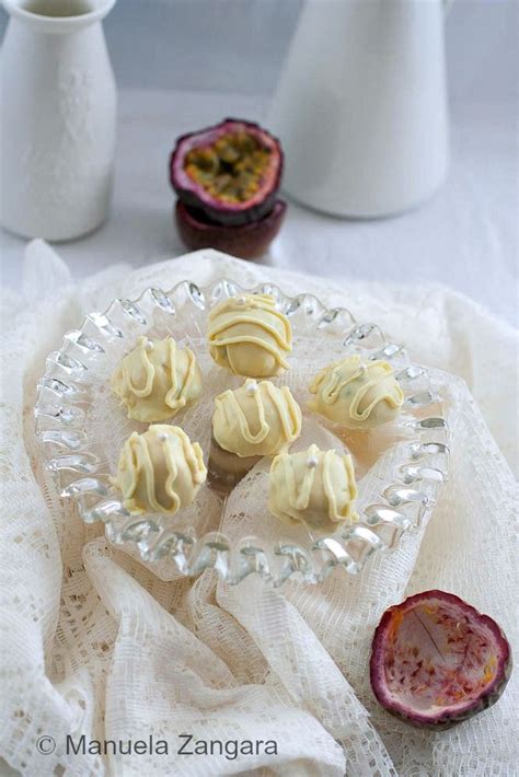 White Chocolate Passion Fruit Truffles Recipe Truffles White