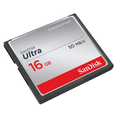 Купить Карта памяти Compact Flash SanDisk Ultra 50MB/s 333х 16GB в ...