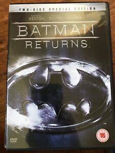 Batman Returns DVD 1992 DC Universe Superhero Film 2 Disc Special