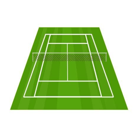 Digital Art Collectibles Tennis Court Outline Clip Art Tennis Court