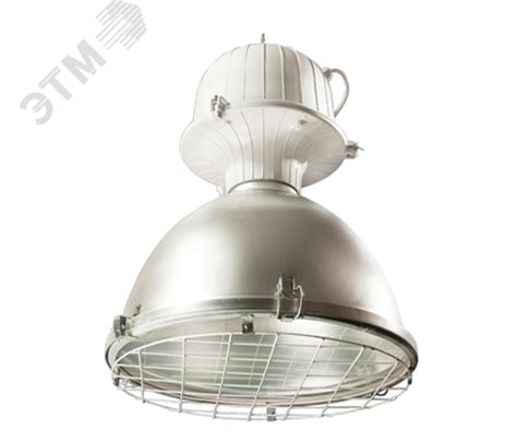 Светильник РСП-05-250-742 со стеклом с решеткой встроенный ПРА IP54 ...