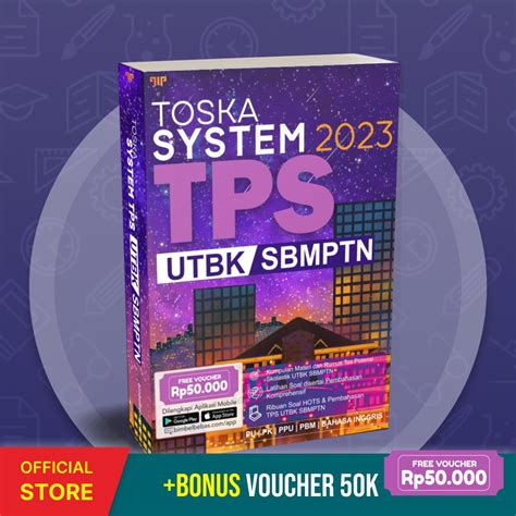 Jual Buku Tps Utbk Sbmptn Bonus Voucher Bimbel Online Toska