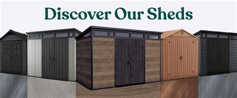 Explore Our Outdoor Storage Shed Collections - Keter US