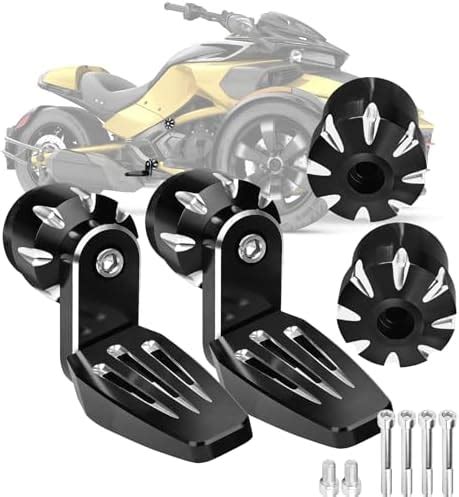 Amazon Hutexico For Can Am ATV Foot Pegs 360 Adjustable Floor