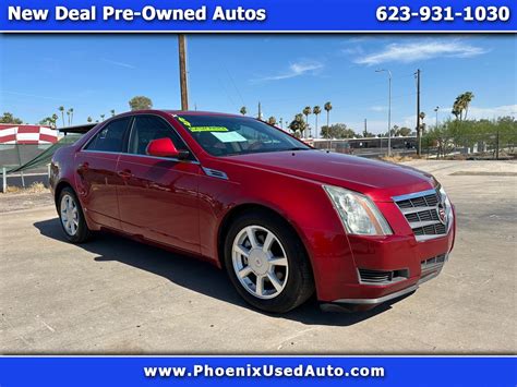 Used Cadillac Cts Dr Sdn Rwd W Sa For Sale In Phoenix Az