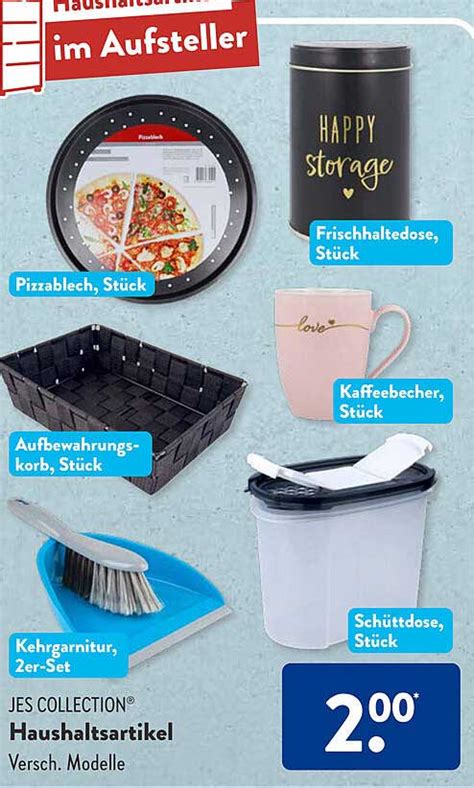 Jes Collection Haushaltsartikel Angebot Bei Aldi S D Prospekte De