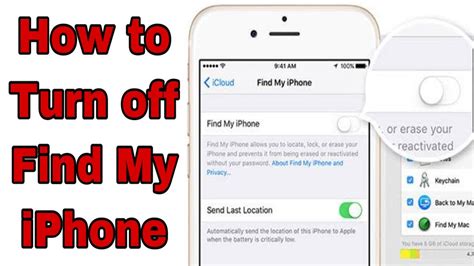 How To Turn Off Find My Iphone How To Disable Find My Iphone Youtube