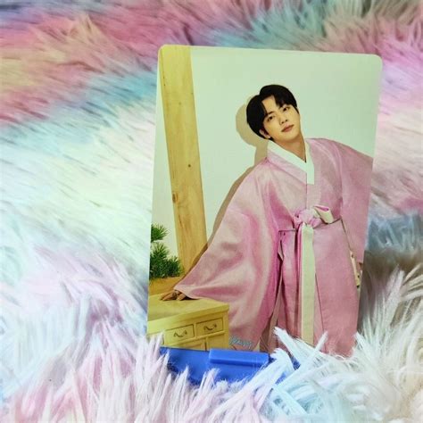 BTS DALMAJUNG 2021 MINI PHOTO CARD Jin 12 56 Hobbies Toys