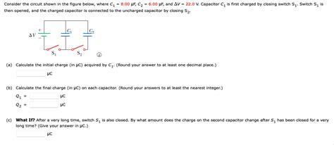 Solved Consider The Circuit Shown In The Figure Below Where