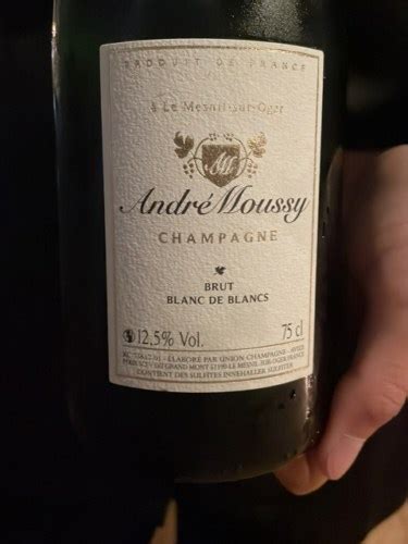 Andre Moussy Blanc De Blancs Brut Champagne Vivino US