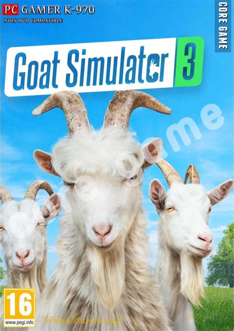 Goat Simulator 3 แผ่นและแฟลชไดร์ฟ เกมส์ คอมพิวเตอร์ Pc และ โน๊ตบุ๊ค