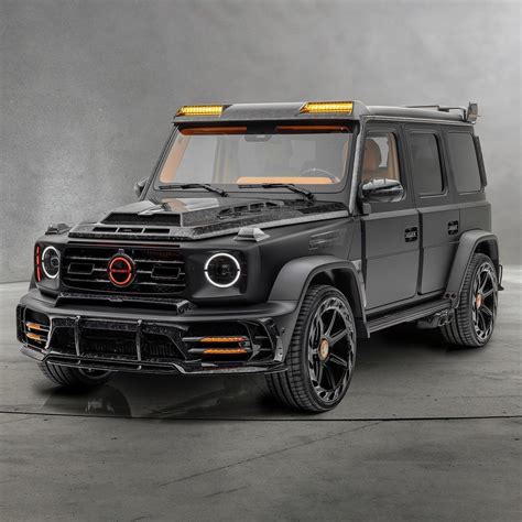 Mansory S P Is A Super Fast G Wagen Dressed In Flashy Duds