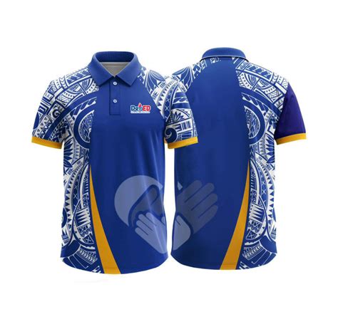 DEPED MATATAG POLO SHIRT UNIFORM FULL SUBLIMATION POLO Shirt FOR WOMEN