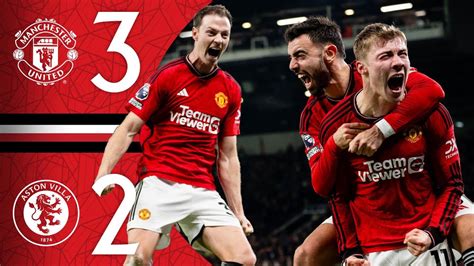 GARNACHO & HOJLUND TO THE RESCUE! 🤩 | Man Utd 3-2 Aston Villa ...