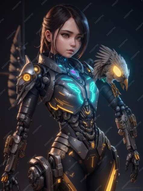 Futuristic Light Armor Female