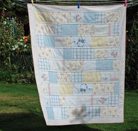 Tea Towels And Upcycled Fabrics Linen Quilt Quilts Vintage Linens