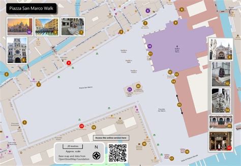 Piazza San Marco Walking Maps For Venice