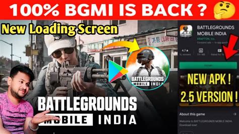 Krafton Warning Finally BGMI Unban With 2 5 Update Apk BGMI Unban