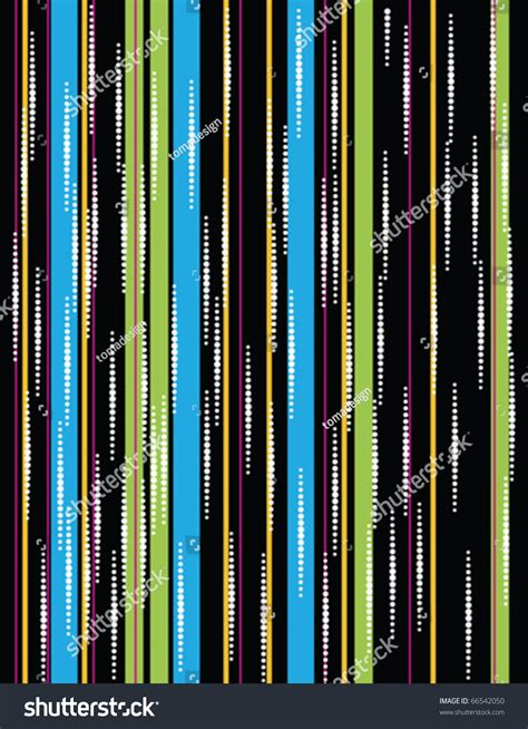 Stripes Bubbles Abstract Vector Art Illustration Stock Vector Royalty