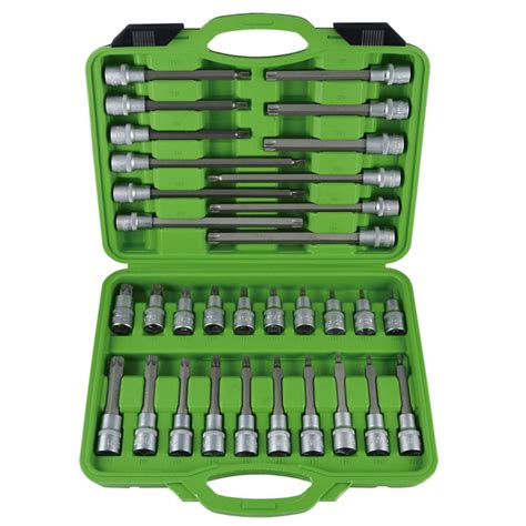 JBM Tools Set Van Doppen Zeskante Torx Bitsets In Koffer Kist