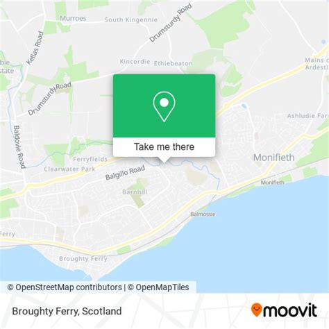 broughty ferry  dundee  bus  train