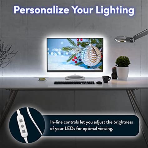 Power Practical Luminoodle Usb Bias Lighting Led Tv Backlight Strip Ambient Home Theater Light