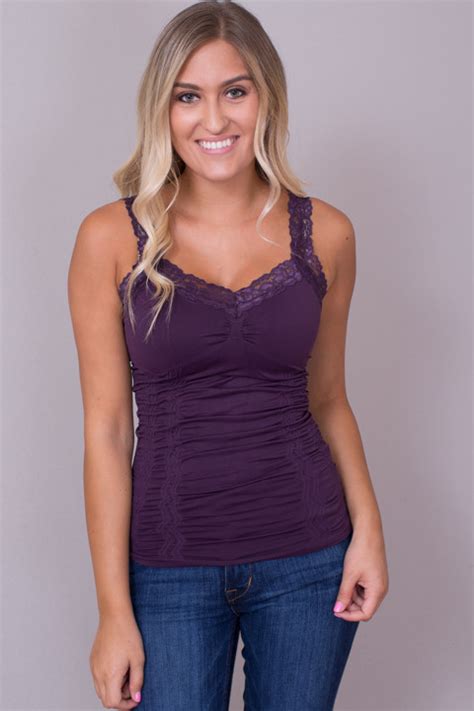 Lace Cami Layering Tank M Rena