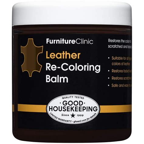 Furniture Clinic Leather Recoloring Balm (8.5 fl oz) - Leather Color ...