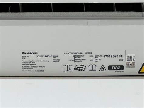 Panasonic Standard Non Inverter R32 Aircond Cs Pn24xkh 1 25hp Tv