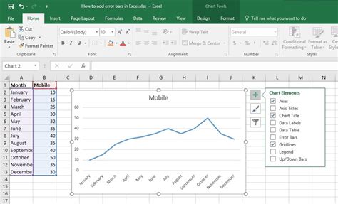 Standard Deviation Column Graph Excel Learn Diagram